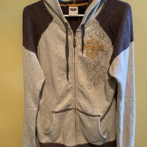 Harley Davidson women’s sweatshirt.